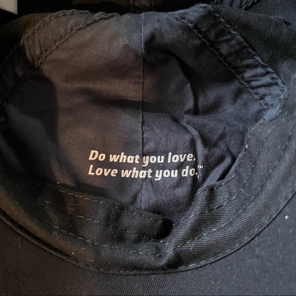 Life is Good - Go Places Black Flip Flops Adjustable Baseball Hat Cap - Picture 2 of 8